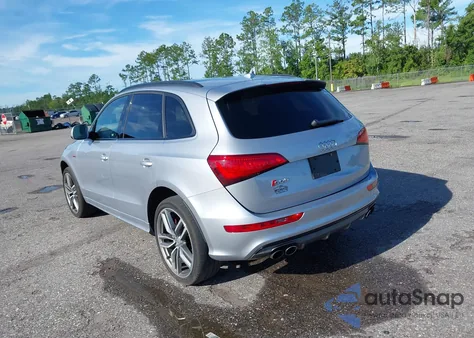 2016 Audi Sq5 3.0T Premium Plus из США, поврежденный, VIN WA1VCAFP5GA104943